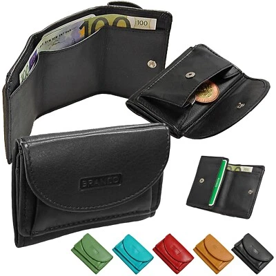 Branco Mini Geldbörse Leder Portemonnaie Geldbeutel Partybörse Minibörse 31105   - Bild 1 von 4