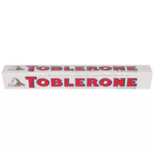 Toblerone White Chocolate Bar - Picture 1 of 1