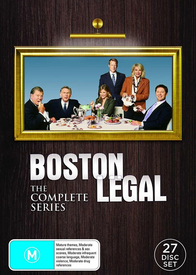 BOSTON LEGAL Complete TV Series 1 2 3 4 & 5 DVD Box Set 1-5 R4 - image 1 of 1