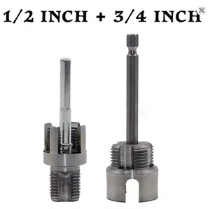 Herramientas de corte de rosca de tubería Roscado interno externo PVC 1/2" y 3/4" DN15 DN20 - Imagen 1 de 5