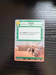 Star Wars Unlimited - Jump to Lightspeed - Salvage - Hyperspace #383 - Picture 1 of 2