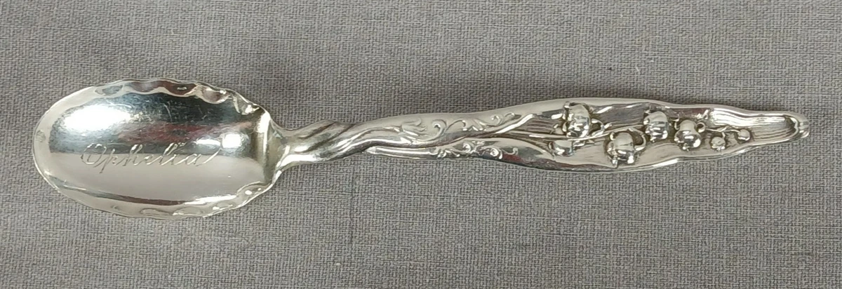 Lily of the Valley Spoon Silver Antiques for sale | eBay