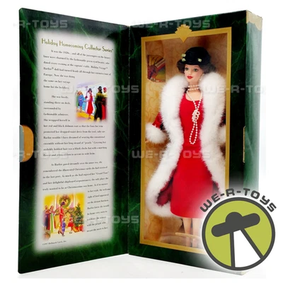 Muñeca Barbie Hallmark Holiday Voyage Holiday Homecoming Collector Series 1997 Foto 1 de 4