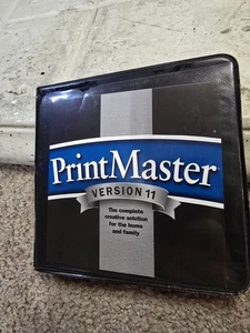 PrintMaster Platinum 11 DVD Set 6 Art CD's & Print SHop Deluxe Version 12 2001 - Picture 1 of 9