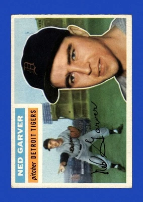 Коллекционные бейсбольные карточки 1956 Topps Set-Break No189 Ned Garver VG-VGEX *GMCARDS* - Изображение 1 из 2