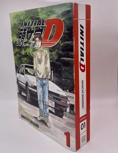 Kinokuniya Initial D Book Shuichi Shigeno Omnibus 01 With Signature Cardboard - Picture 1 of 4