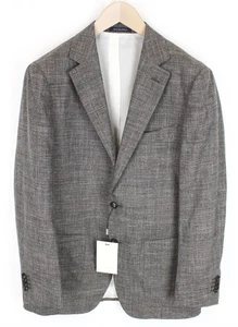 SUITSUPPLY Havana Patch Men's UK38R Wool Silk Linen Brown 2 Piece Lined Suit * - Picture 1 of 18