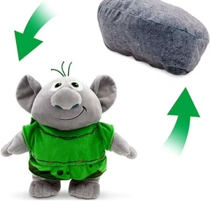 Disney Store Frozen Reversible Troll Rock Plush 10” New w/tag - Picture 1 of 9