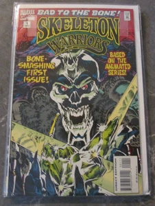 Skeleton Warriors #1 Marvel Comics NM-/VF+ Bad to the Bone 1995 - Picture 1 of 1