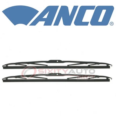 2 pc ANCO Front Wiper Blade for 1994-1997 Pontiac Sunrunner - Windshield fj - Изображение 1 из 4