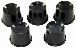 2er-Pack Auge Juweliere Hobby Detail Lupenset 1" Durchmesser Kunststofflinse mit Kunststoffgehäuse - Bild 1 von 2