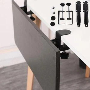 Keyboard Tray Clamp Mount, Keyboard Clamp under Desk, Sturdy Computer Drawer for - Picture 1 of 10
