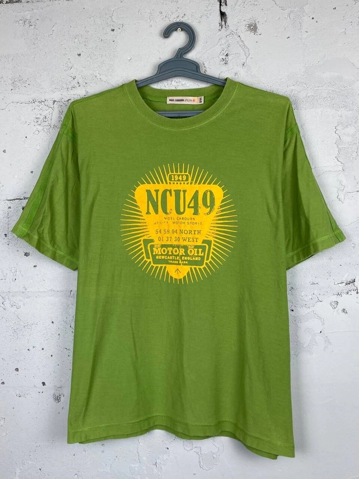 Camiseta japonesa utilitaria Nigel Cabourn camiseta ropa de calle rara talla XL Foto 1 de 4