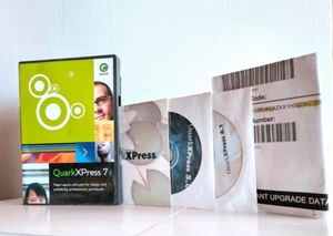 QuarkXPress 5,6,7 Windows CDs with Validation Code - Zdjęcie 1 z 3