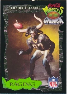1994 Classic Pro-Line  Coca Cola Monsters of the Gridiron Turnbull New Orleans - Picture 1 of 2