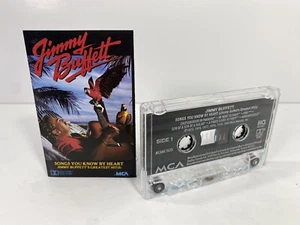 Jimmy Buffett Cassette Tape Songs You Know by Heart Greatest Hits 1985 MCA - Picture 1 of 7