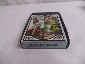 Emmylou Harris Quarter Moon in a Ten Cent Town 8 Track Tape ERA Recording - Imagen 1 de 6