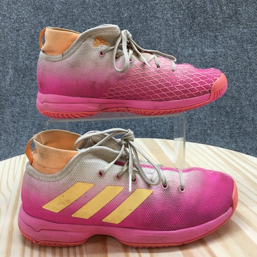 Scarpe Adidas ragazzo 4 5 ragazza Phenom Jr tennis sneakers medie FX1487 rosa arancione