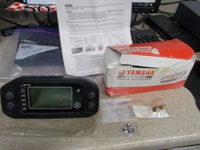 NEW UTV Battery Gauge Blue Volt Meter SXS Switch RV Side by Side X Yamaha Rhino