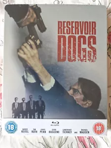 Reservoir Dogs UK Blu Ray Steelbook NEW & SEALED Quentin Tarantino Rare! - Picture 1 of 4