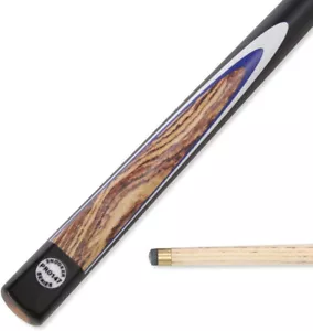 Pro147 Kingwood 3pc Snooker Pool Cue 57 Inch with Matching Ash Grain 9.5mm Tip - Picture 1 of 7