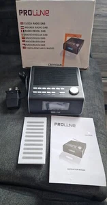 Radio Alarm Clock DAB Proline DAB/FM Radio Model CR99DAB - Picture 1 of 7
