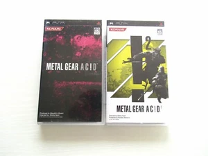 PSP Metal Gear Ac!d 1 2 Acid Sony PlayStation Konami Japan - Picture 1 of 24