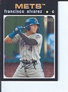 Francisco Alvarez 2020 Topps Heritage Minors Qty - Picture 1 of 1