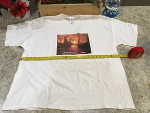 Vintage 00s Montana Wildfires Shirt 3XL RARE Smokey The Bear Collector Item 2000 - Picture 1 of 4