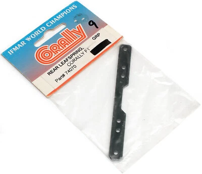 Vintage Corally F1 Graphite Rear Leaf Spring 74070 - Image 1 of 2