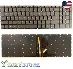 New US Lenovo IdeaPad 320-15IKB 320-15ISK 320-17IKB 320-17ISK Backlit Keyboard - Picture 1 of 3