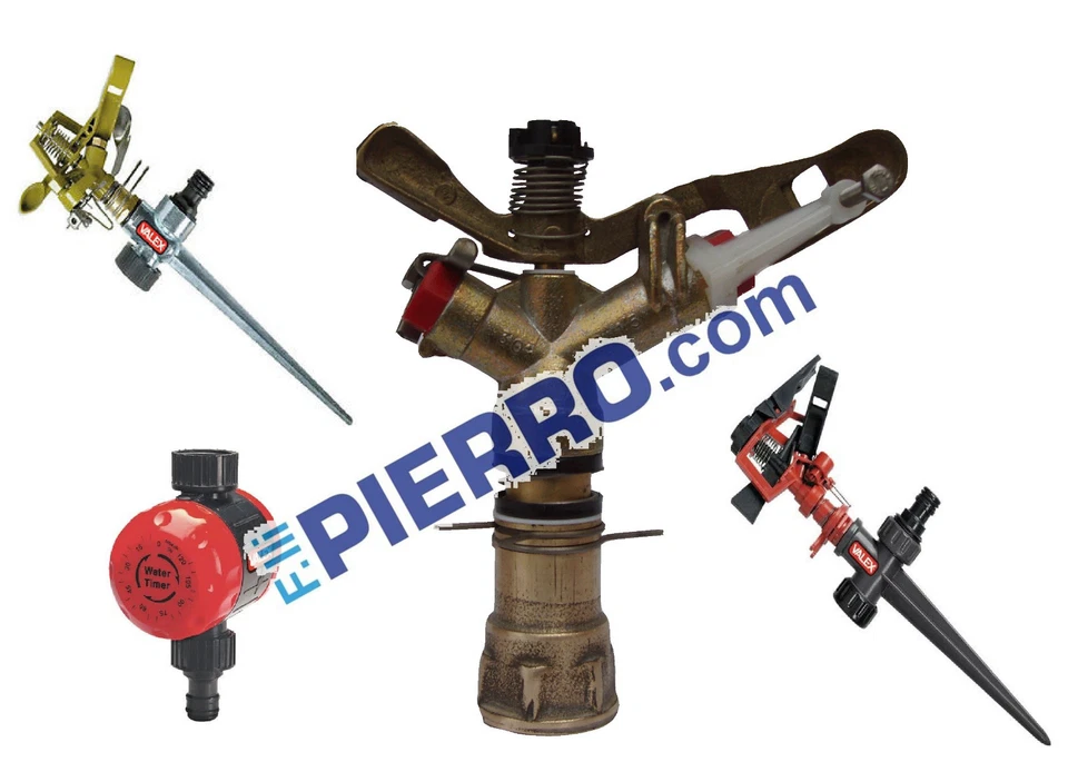 Irrigatore martelletto papillon rotazione settori pioggia giardino spruzzatore - Immagine 1 di 1