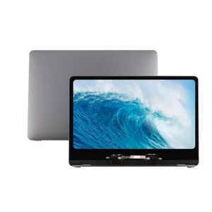 Gray For Macbook Pro 13 A1989 2018-2019 LCD Display Screen+Top Cover Replacement - Picture 1 of 10
