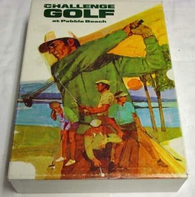 3M Bookshelf Game 1972 - Challenge Golf at Pebble Beach - Vintage Sports Game - Image 1 of 4