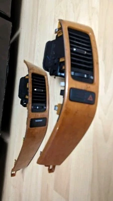 Lexus GX470 2003-2007 consola de grano de madera juego de panel de salida de ventilación de aire OEM Foto 1 de 4