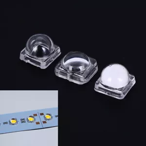 50pcs led lens for 5050smd 30 60 120 degree convex optical lens AUFLH_SL - Picture 1 of 10