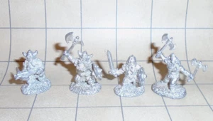Reaper Miniatures Dwarf Warrior (x4) Metal - D&D Fantasy - Imagen 1 de 3