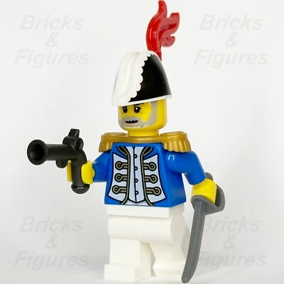 LEGO® Pirates Imperial Soldier IV Governor Minifigure Soldiers Male 10320 pi191 - Image 1 of 4