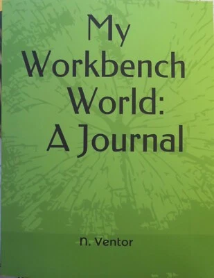 Journal for workshop project plans, testing results, drawings; free shipping - Image 1 of 3