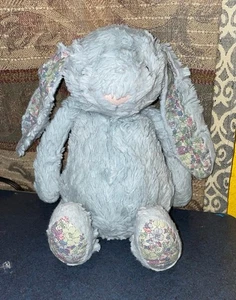Jellycat Medium Blossom Silver Bunny Plush - Picture 1 of 5