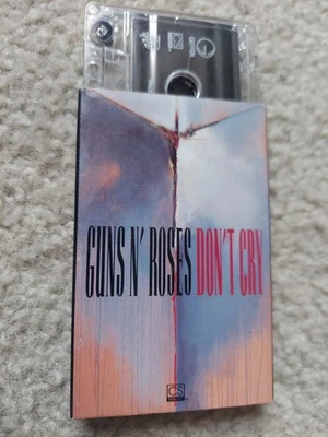 Vintage Guns N' Roses, Don't Cry, Single Cassette 1991 Foto 1 de 2