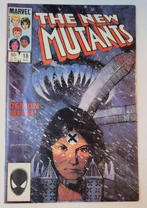 The New Mutants #18 (1984) - 1er cameo aparición de Warlock - Imagen 1 de 2