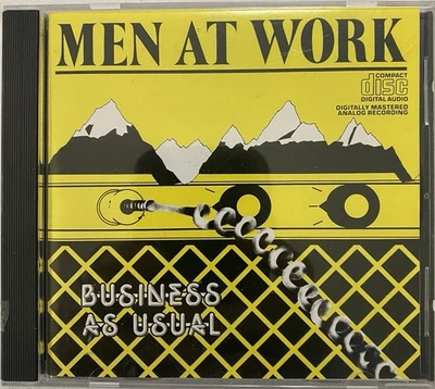Men At Work Business As Usual CD, 1982, CBS CK 37978) Early US Pressing Foto 1 de 2