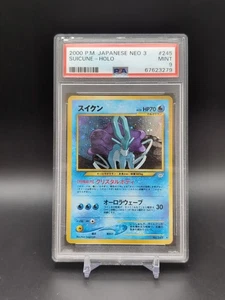 2000 P.m. Japanese Neo 3 Suicune Holo Psa 9 # 245 MB1 - Bild 1 von 2