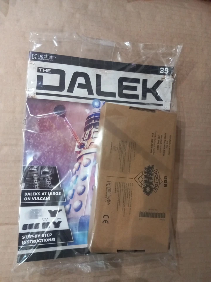 Hachette Partworks #39,The Dalek,Build Your Own 82cm, Iconic Doctor Who Monster