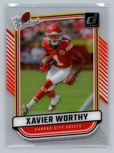 2024 Clearly Donruss #7 Xavier Worthy Clearly The Rookies - Picture 1 of 2