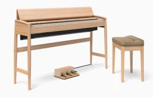 Roland KARIMOKU KIYOLA KF-10-KO Electric Piano Pure Oak Wood Made In Japan - Picture 1 of 8