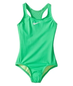 Nike Core Solid Racerback Tank Swimsuits One Piece Girl's Size 12 L44546 - Picture 1 of 2