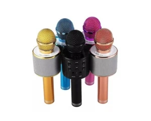 Microfono Wireless + Altoparlante Cassa Integrata Bluetooth Portatile X Karaoke - Foto 1 di 5