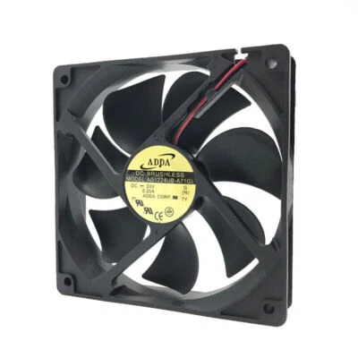 1pcs AD1224UB-A71GL Daul ball Cooling fan DC24V 0.25A 2wire 120×120×25mm - Image 1 of 4